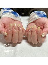 ティーネイルアンドアイラッシュ(tty)/グラデ×ミラー