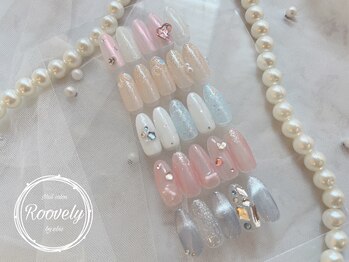 ルブリー(roovely)の写真/大好評☆選べる定額ネイル【シンプル5種 初回¥7300/華やか5種 初回¥8300】最先端トレンドネイル