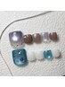 Monthly design【 フットジェルネイル定額¥6,500コース 】
