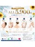 《7-8月限定》夏の人気脱毛キャンペーン5種類　☆ALL5,900円☆ お一人様各1回