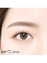 エストブロウ 麻布十番店(est brow)/眉毛  間引き　まつげパーマ