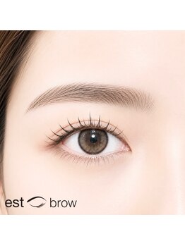 エストブロウ 麻布十番店(est brow)/眉毛  間引き　まつげパーマ