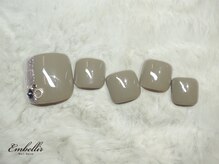 アンベリール 横浜店(Embellir)/(434)ラインアートフットネイル