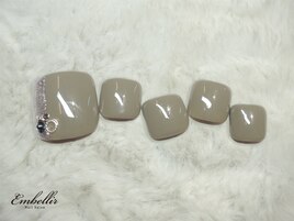 (434)ラインアートフットネイル