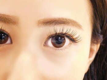 ビューティーフェイスアンドビューティーアイラッシュ イーアスつくば店/フラットラッシュ140本