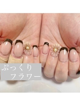 イフネイル(if nail)/◇ぷっくりフラワー◇