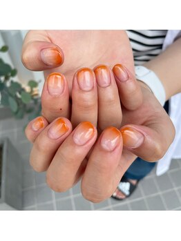 ミントリーフ バイ リート(Mint leaf by Reat)/オレンジグラデーション