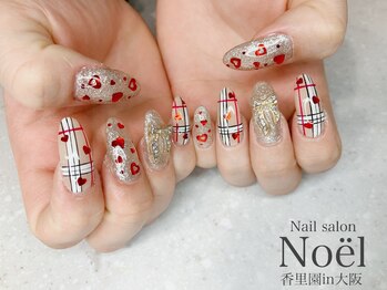 ノエル(Noel)/チェックネイル