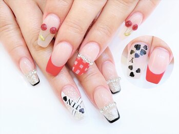 ネイルコレクション ピンク(Nail Collection Pink)/ジェル放題★アシメ・推しネイル