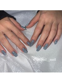 satomi担当:フラッシュネイル