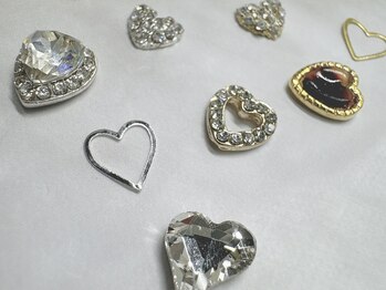 取り扱いパーツ/大きめハート