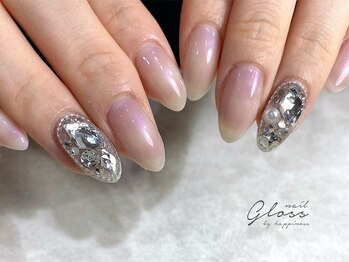 ネイルグロス 梅田茶屋町店(NAIL Gloss)/アート2本コース初回¥7700