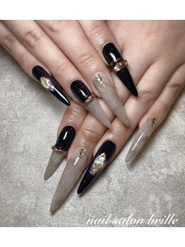 エスフィーネイルサロン ブリーユ(Esfy nailsalon Brille)/マーブルネイル