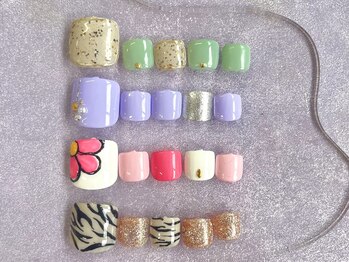 キャンアイドレッシー 熊谷店/夏フット定額¥6000