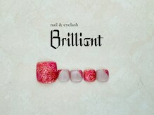 ネイルアンドまつげエクステのお店 ブリリアント 草加(Brilliant)/Foot 　定額11000円コース