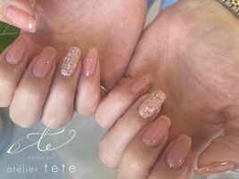 ツイードネイル♪