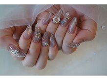 ネイル フライガール(nail FLY GIRL)/馬×蹄×梅【お正月ネイル】