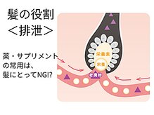 サロン ド エステティック ルチア 東京店/老廃物の蓄積は抜け毛の原因に
