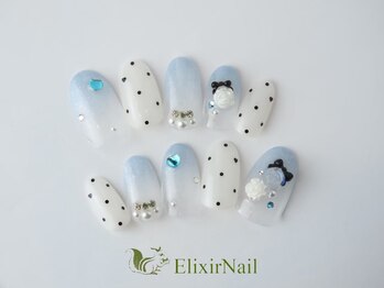 エリクサーネイル 五反田(Elixir Nail)/定額b カジュアル/クーポン使用