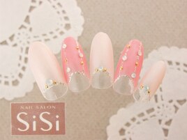 パステルPINK逆フレンチ★