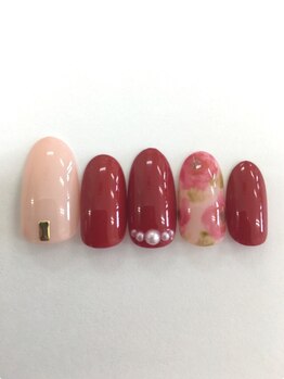 アマービレ(Amabile)/フラワーネイル¥7980