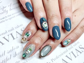 プロフェッショナル ネイルサロン ラヴィアス(LAVIAS)/【ジェル】お好きなアート6本