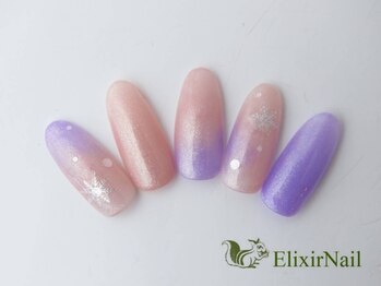 エリクサーネイル 五反田(Elixir Nail)/定額a シンプル/クーポン使用