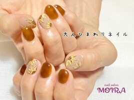 夏ネイル【ひまわり】パラジェル