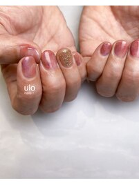 ピンクパープルニュアンス