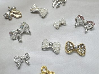 取り扱いパーツ/小さめリボン