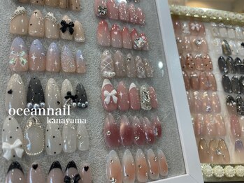 オーシャンネイル 金山店(Ocean Nail)の写真/迷ったらこれ☆定額90分6050円～◇サンプルはなんと100種類以上!!色・パーツ変え/サンプル組み合わせ自由♪