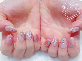 コフレ カケル ポルテ269 富雄(coffret×PORTE269)/さくらネイル