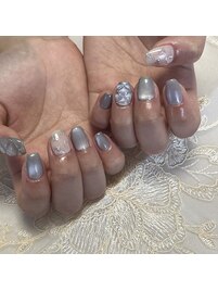 マグネット×キルティングネイル