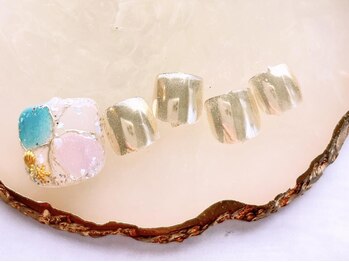夏ネイル¥8000