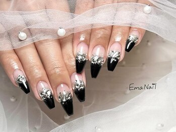 エマネイルプラスキハクヤ 東大阪長瀬店(EmaNail+KIHAKUYA)の写真/シンプル/デザイン/ゴージャスの3つの定額プランから選べる♪サンプル多数◎シンプルコース￥7000円～