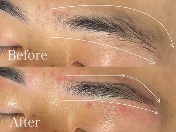 エッジブロウ 恵比寿店(EDGE BROW)/ストレートアーチで優しい印象に