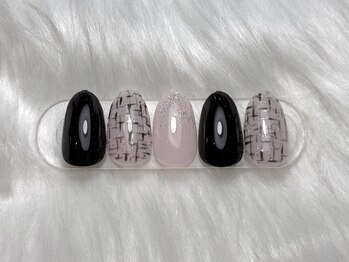 ラズワルド(Lazward)/大人っぽ＊ツイードネイル