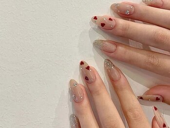 ナユキネイル 渋谷店(NA.YUKI NAIL)/【クリスマス】オプションアート