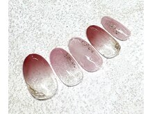 ブルージュ/4月定額ネイル