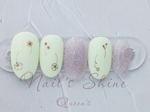 ネイルズシャインクイーンズ(nail's Shine Queen's)/上品トレンドアート