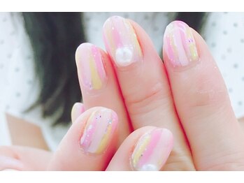 ネイルサロン ティアラリュクス 市川北口店(Tiara Luxe)/SUMMER☆PINK
