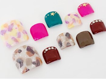 ネイルサロン クイール 小山店(NAIL SALON QUILL)/白べっ甲