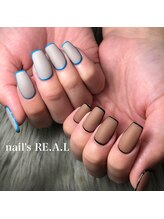 ネイルズリアル 倉敷(nail's RE.A.L)/マットネイル