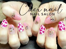 シェル ネイル(Cher nail)/ハート柄ネイル【Cher nail】
