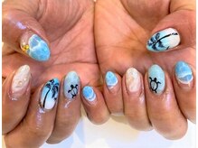 リュストゥール アンド フォンス(Lustr'e&fons)/サマーネイル