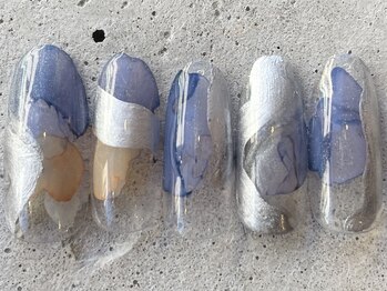 フリークネイル(FREAK Nail)/インクニュアンスブルー ¥10000