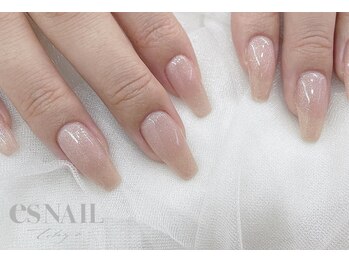 エスネイル 新宿西口店(es NAIL)/大人キラキラネイル