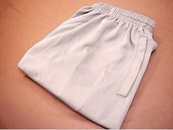 町の小さなほぐし屋さん/お着替えのハーフパンツご用意◎