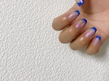 モグネイル(Mogunail)/オーロラフレンチネイル