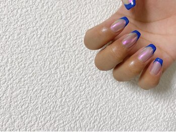 モグネイル(Mogunail)/オーロラフレンチネイル